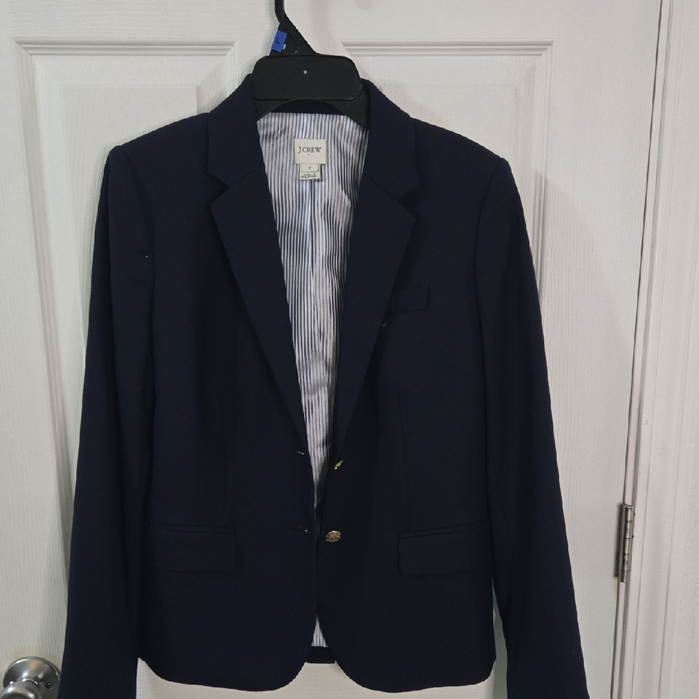 J. Crew Women's Dark Blue Blazer